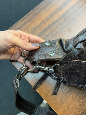 Bolsa IPANEMA em couro legítimo