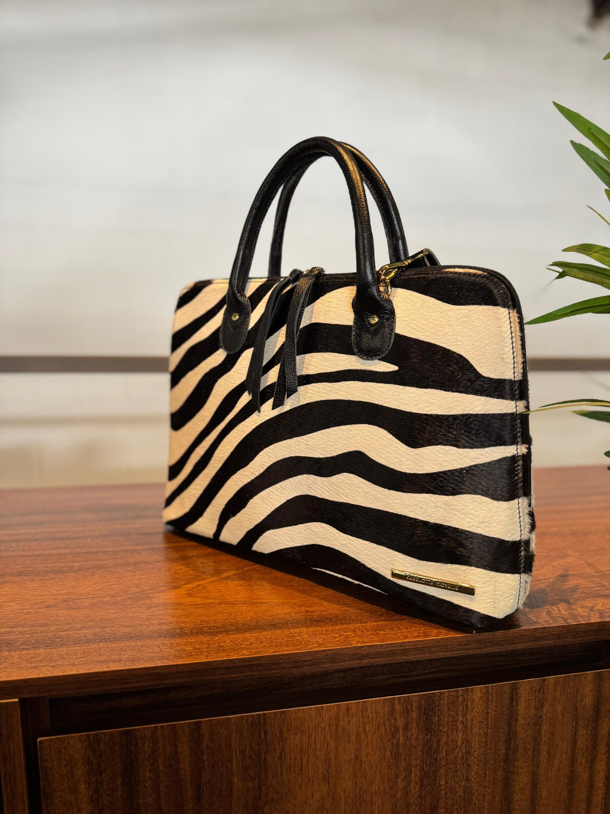 Pasta Executiva para Notebook MANHATTAN em couro legítimo