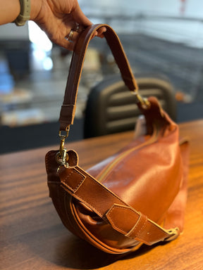 Bolsa MALIBU em couro legítimo