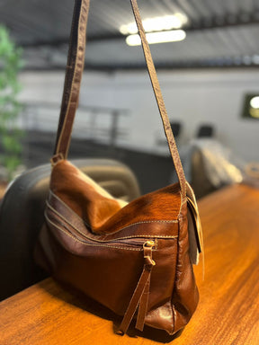 Bolsa CARTEIRO LIVERPOOL em couro legítimo