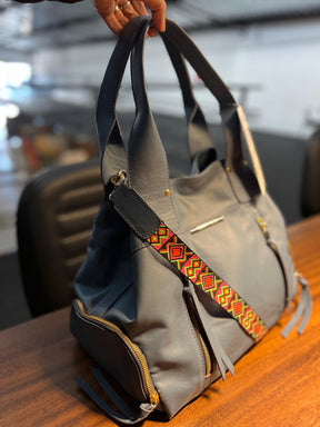 Bolsa MONTEVIDÉO em couro legítimo
