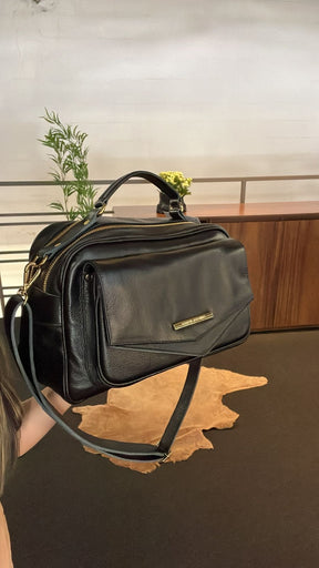 Bolsa MÔNACO em couro legítimo