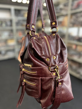 Bolsa ESPANHA em couro legítimo