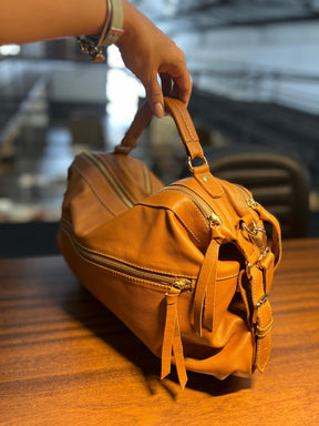 Bolsa LUXEMBURGO em couro legítimo