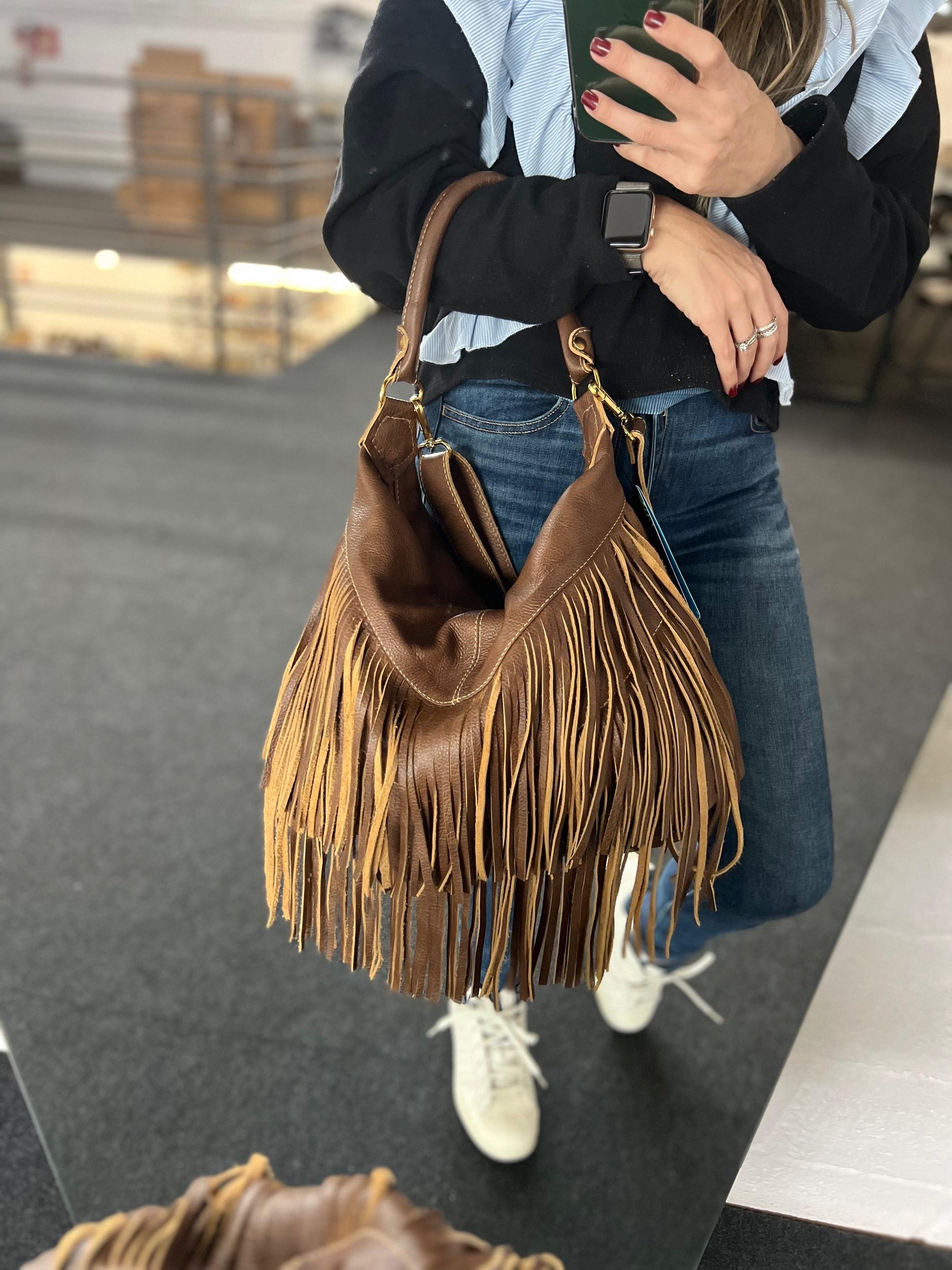 Bolsa SUÉCIA em couro legítimo