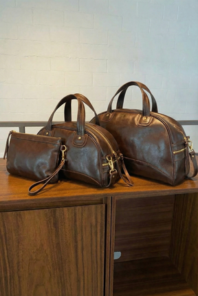 Bolsa ROTERDÃ em couro legítimo