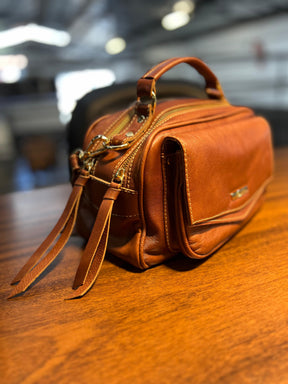 Bolsa MÔNACO em couro legítimo