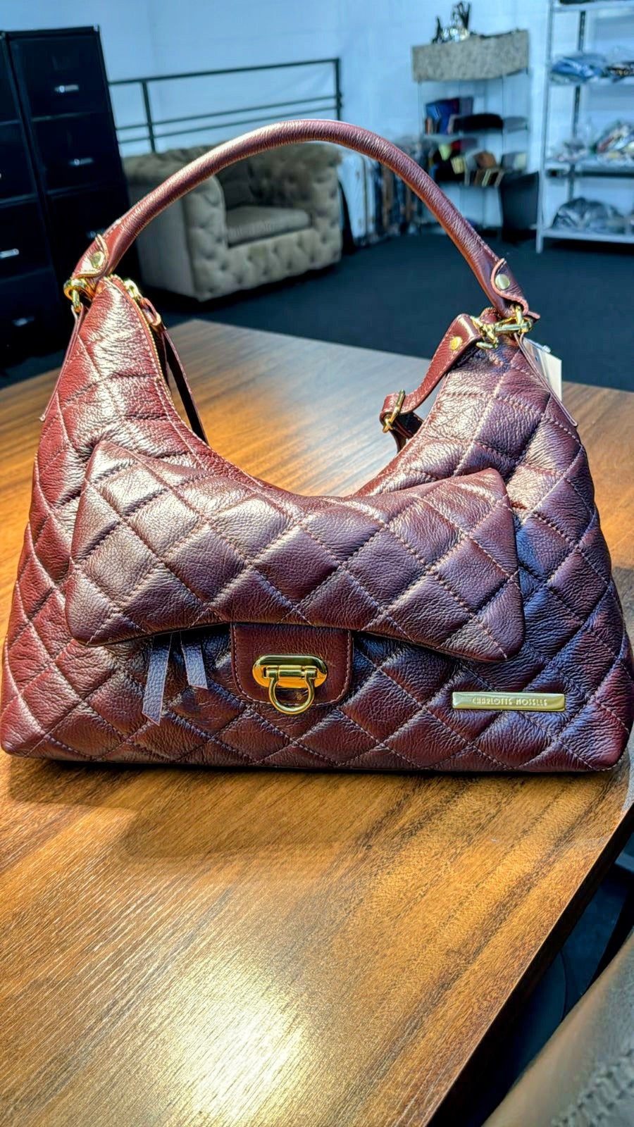 Lançamento! Bolsa ROMÊNIA em couro legítimo