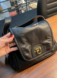 Bolsa LISBOA em couro legítimo