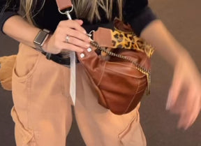 Bolsa IPANEMA em couro legítimo