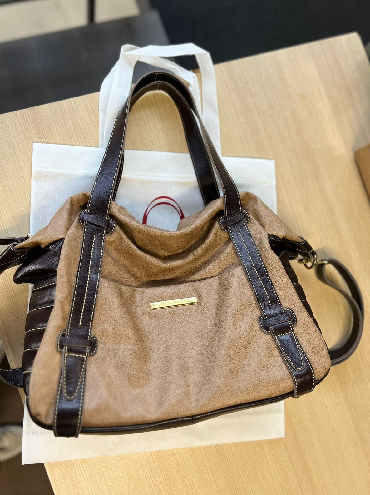 Bolsa JAPÃO em couro legítimo