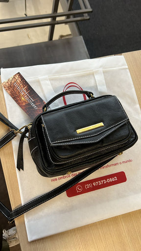 Bolsa MÔNACO em couro legítimo