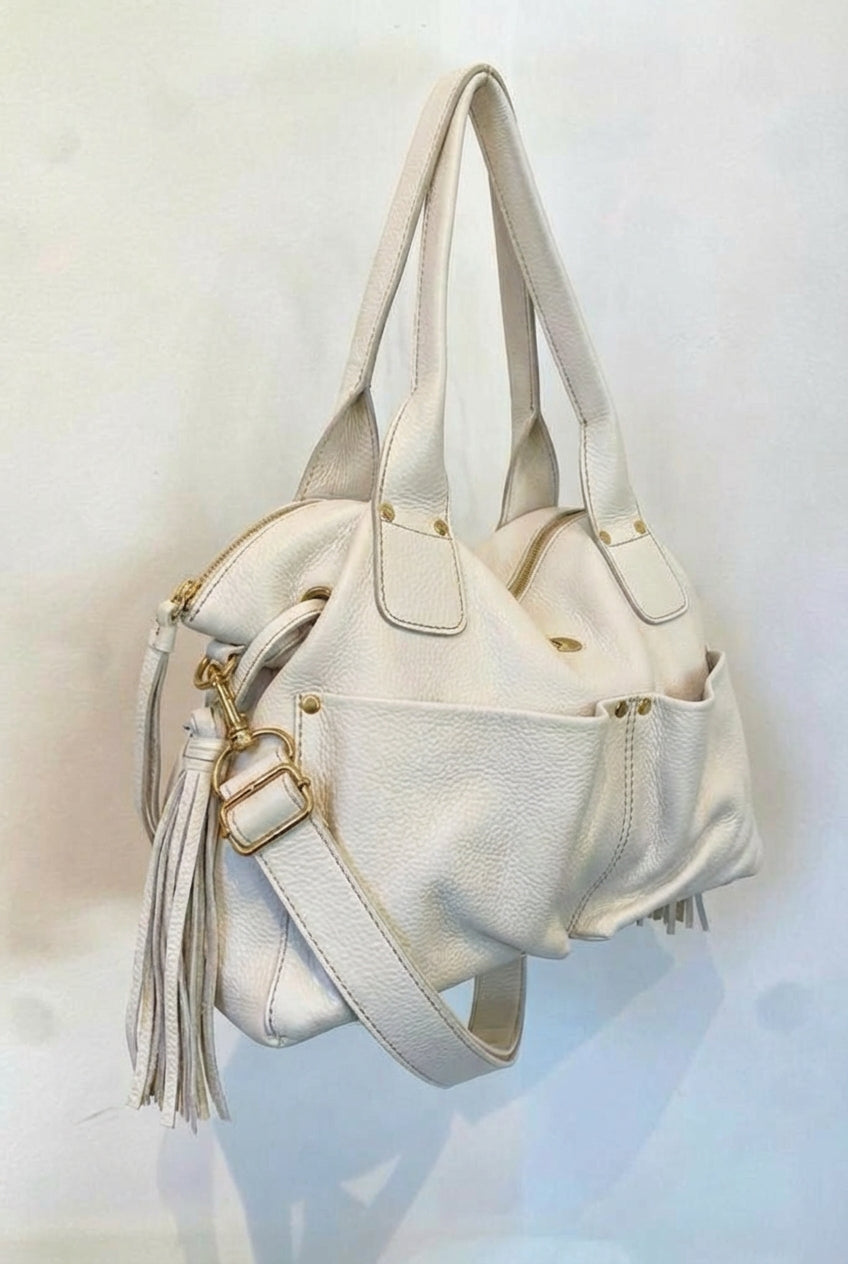 Bolsa IBIZA em couro legítimo