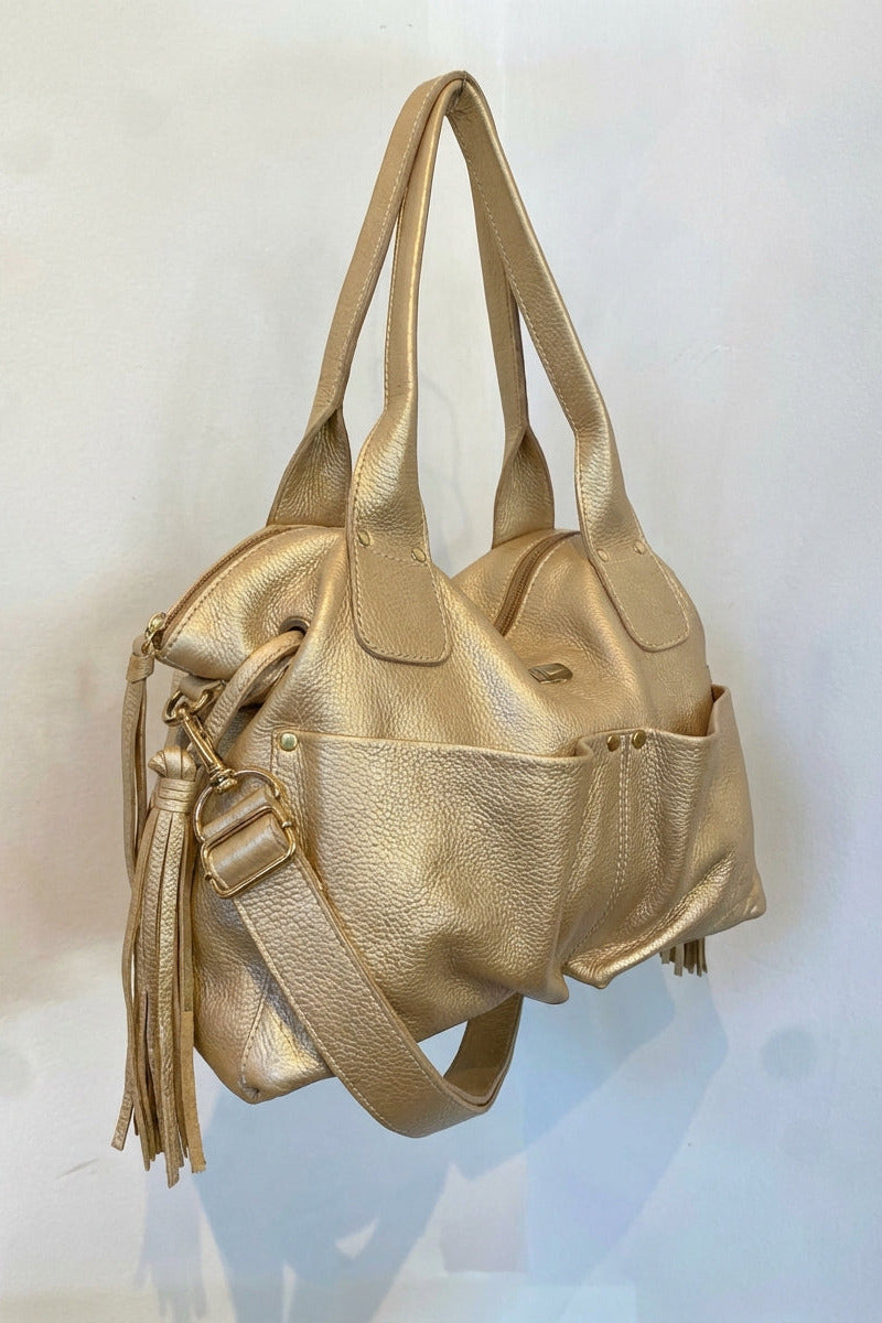 Bolsa IBIZA em couro legítimo