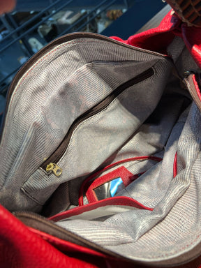 Bolsa MORGANA em couro legítimo