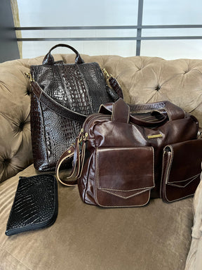 Bolsa Mochila TOKYO em couro legítimo