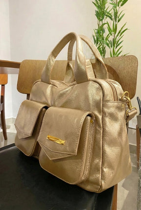 Bolsa COPENHAGEN em couro legítimo