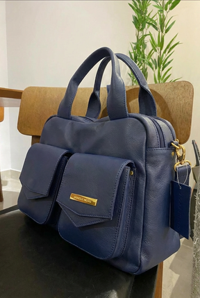 Bolsa COPENHAGEN em couro legítimo