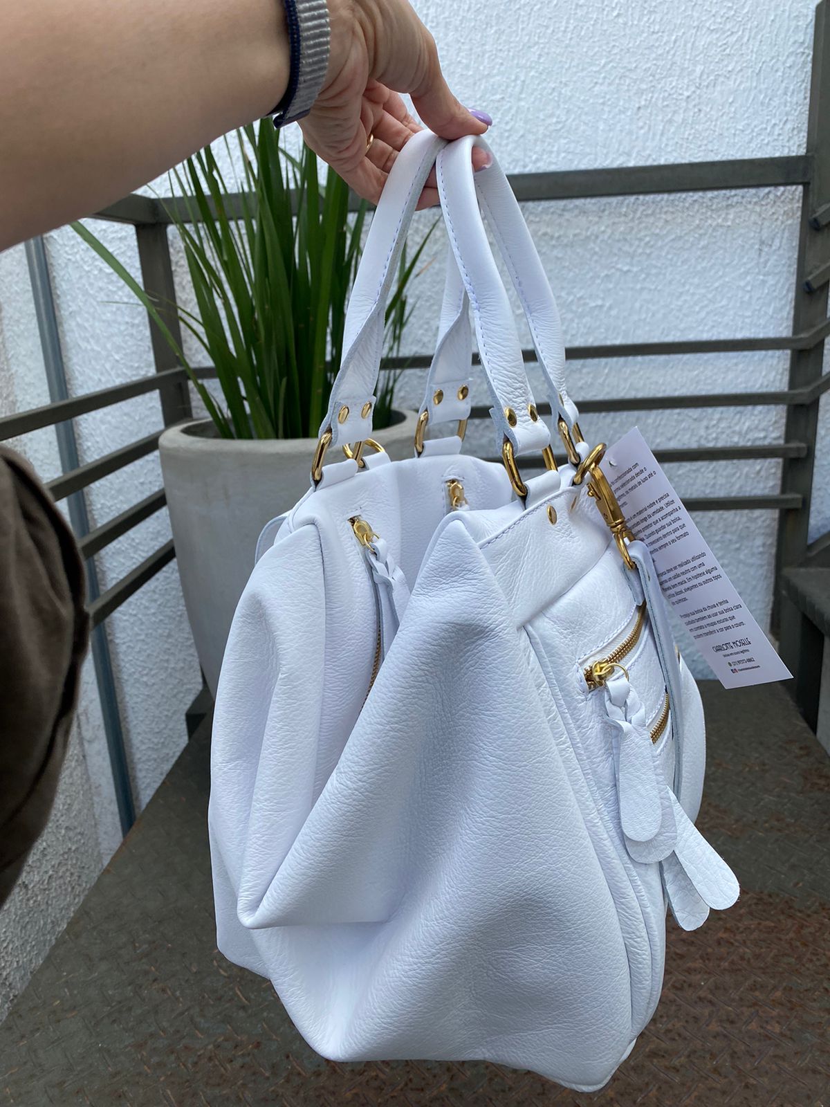 Bolsa NOVA YORK em couro legítimo