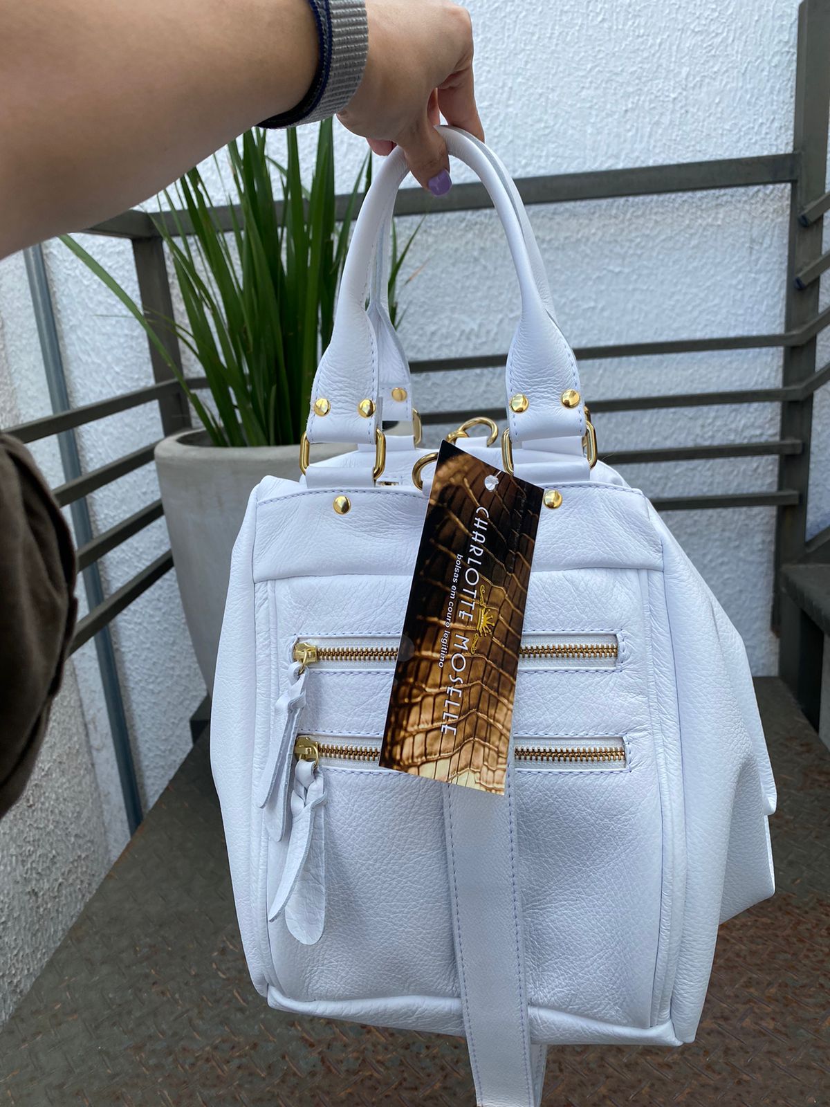 Bolsa NOVA YORK em couro legítimo