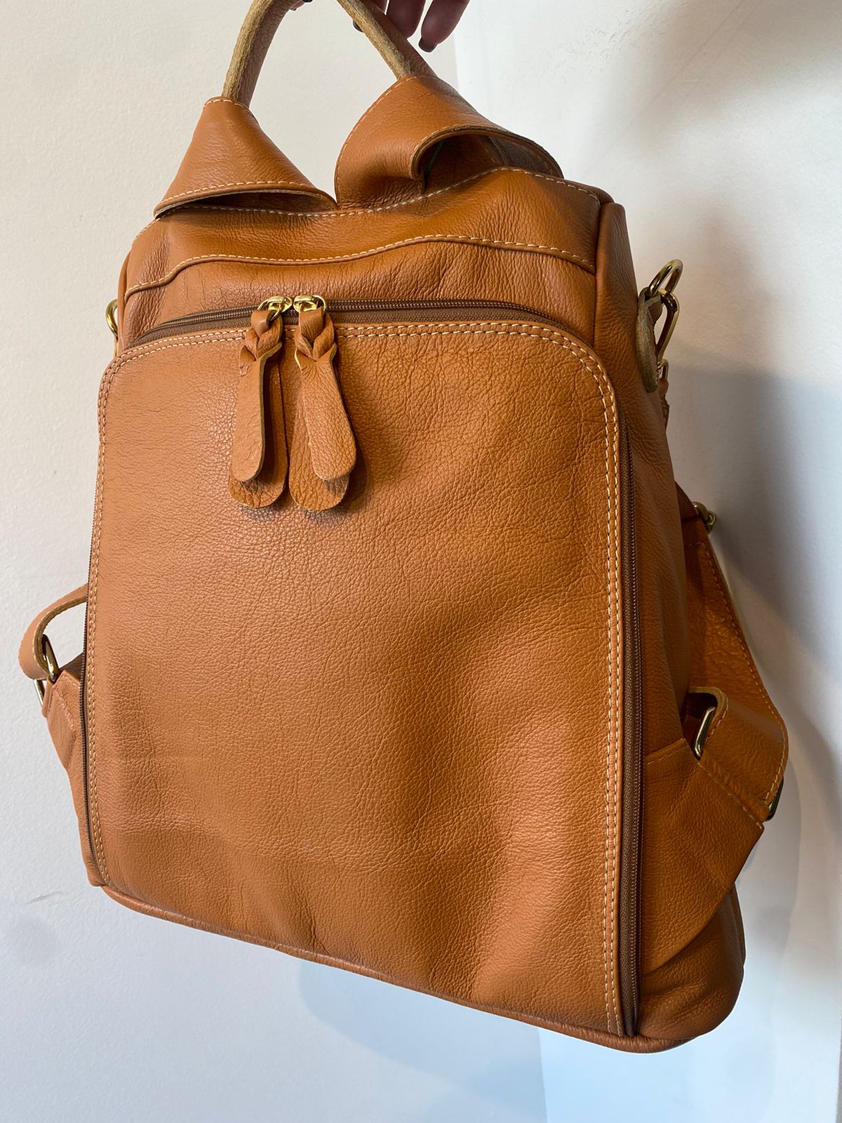 Bolsa Mochila TOKYO em couro legítimo