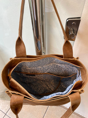 Bolsa FLORENZA em couro legítimo