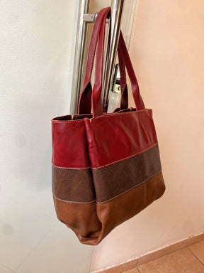 Bolsa FLORENZA em couro legítimo