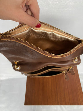 Bolsa DIJON em couro legítimo