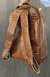 Mochila Masculina GIBRALTAR em couro legítimo