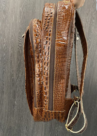Mochila Masculina GIBRALTAR em couro legítimo