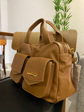 Bolsa COPENHAGEN em couro legítimo