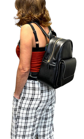 Mochila MONTREAL em couro legítimo