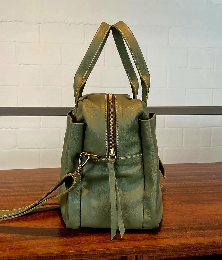 Bolsa BUENOS AIRES em couro legítimo