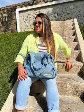 Bolsa NORUEGA em couro Legítimo