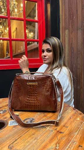 Bolsa NÁPOLI em couro legítimo