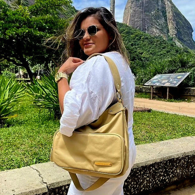 Bolsa AUSTRÁLIA em couro legítimo