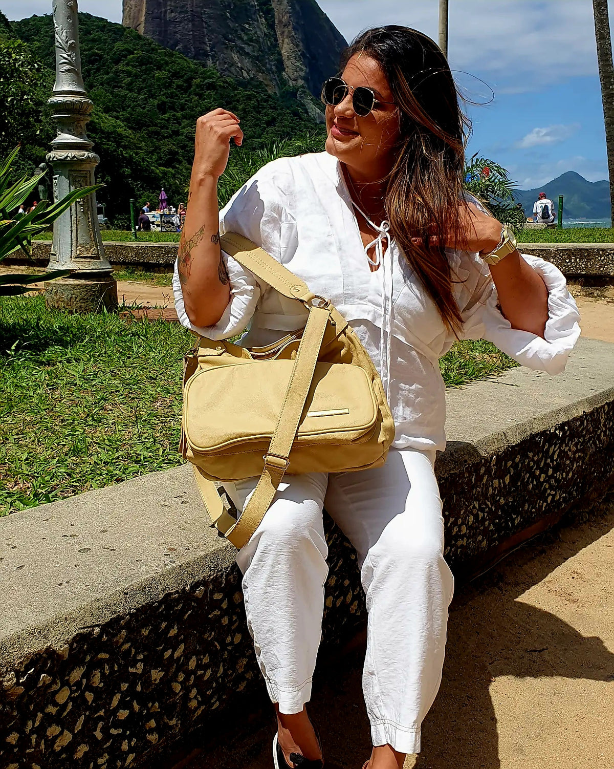 Bolsa AUSTRÁLIA em couro legítimo
