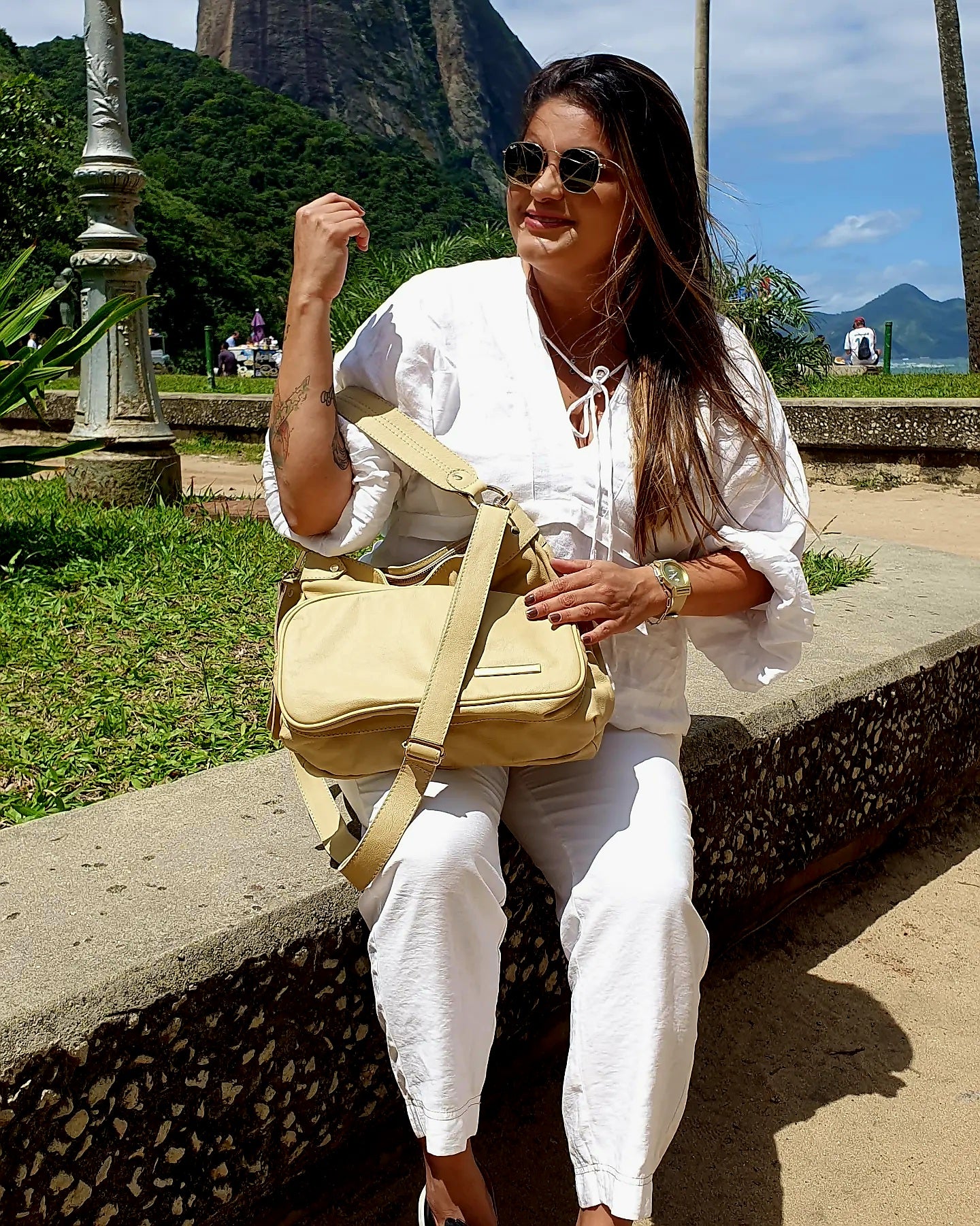 Bolsa AUSTRÁLIA em couro legítimo