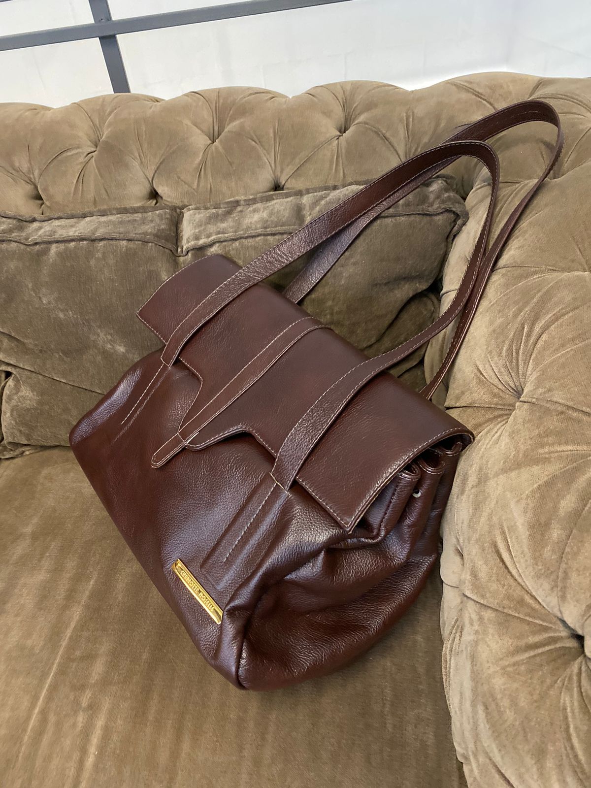 Bolsa CHILE em couro legítimo