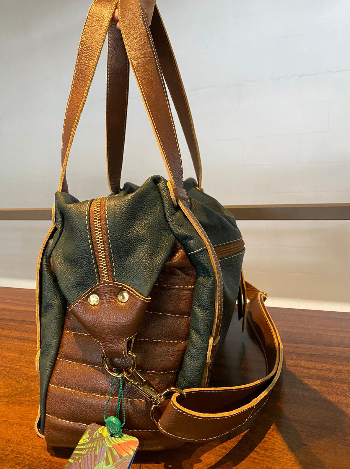 Bolsa JAPÃO em couro legítimo