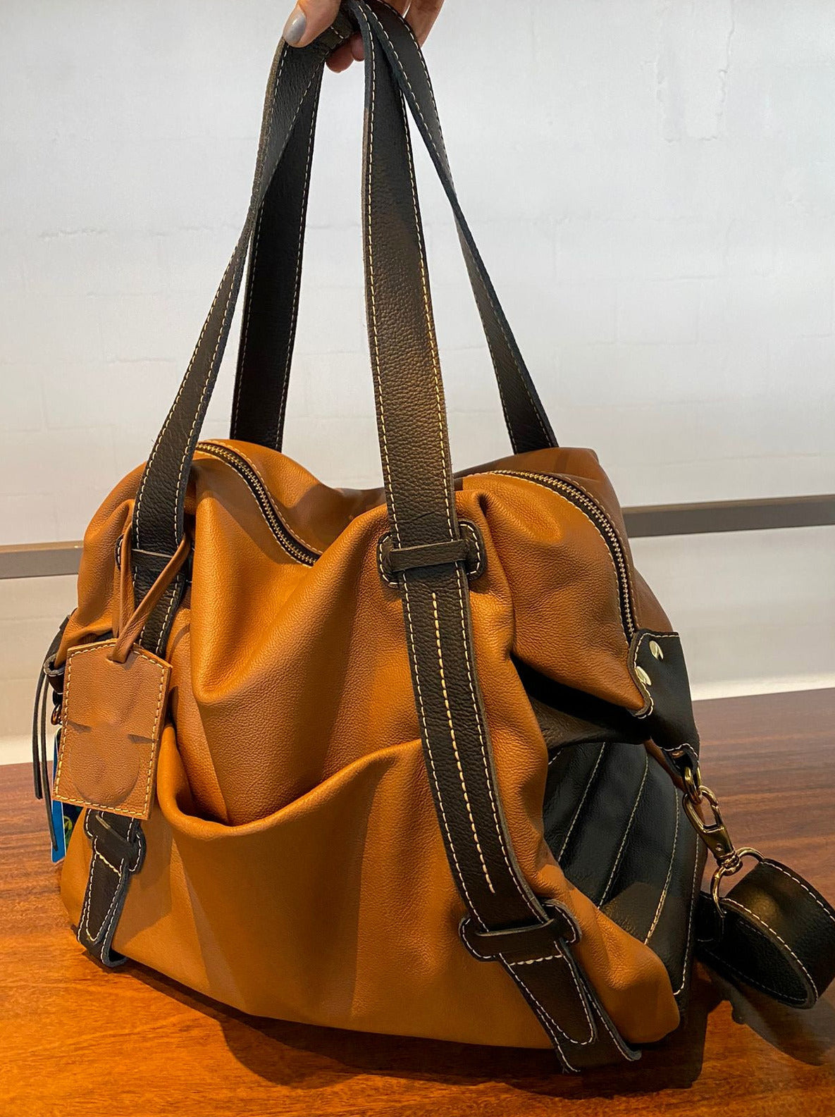 Bolsa JAPÃO em couro legítimo