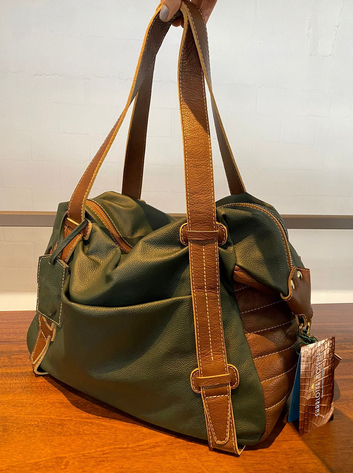 Bolsa JAPÃO em couro legítimo