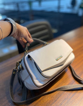 Bolsa MÔNACO em couro legítimo