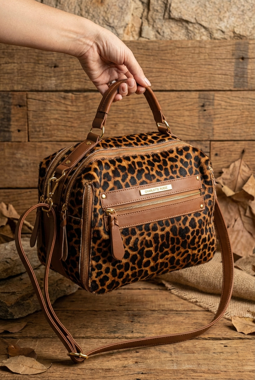 Bolsa SUÍÇA em couro legítimo