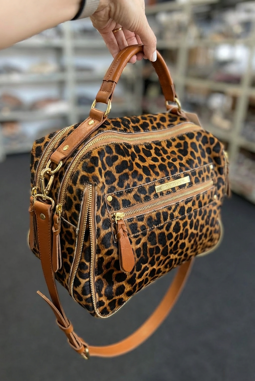 Bolsa SUÍÇA em couro legítimo