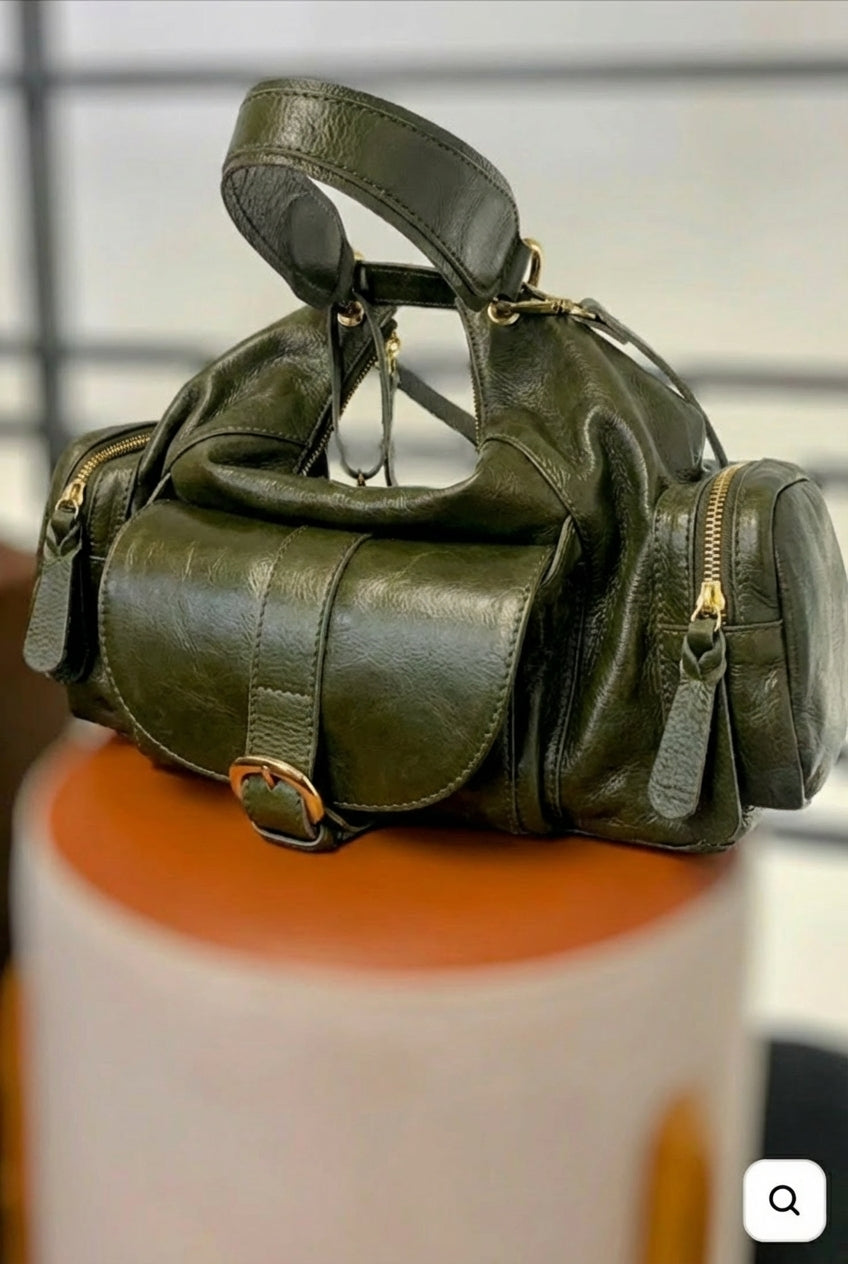 Lançamento! Bolsa HAVANA em couro legítimo