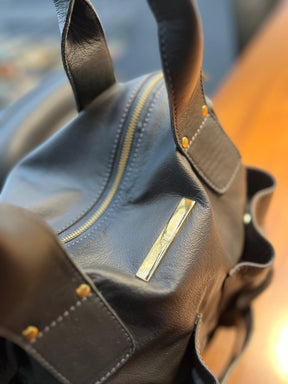 Bolsa VALÊNCIA  em couro legítimo