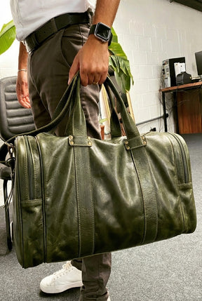 Mala HELSINK em couro legítimo