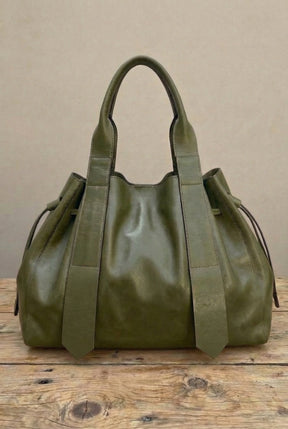 Bolsa SANTORINI em couro legítimo