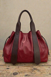 Bolsa SANTORINI em couro legítimo